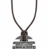 Anhänger mit Kette 925/- Sterling Silber oxidiert Münze