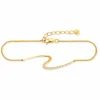 Armband 925/- Sterling Silber vergoldet Topas
