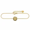 Armband 925/- Sterling Silber vergoldet Zirkonia