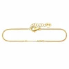 Armband 925/- Sterling Silber vergoldet Zirkonia