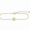 Armband 925/- Sterling Silber vergoldet Zirkonia Smile