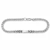 Armband 925/- Sterling Silber rhodiniert 21cm