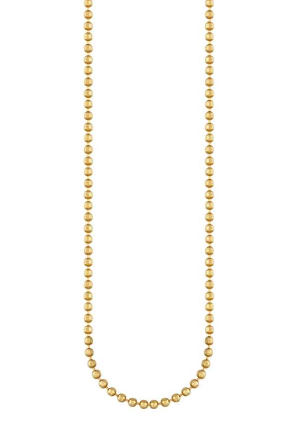 Brillenkette 925 Silber vergoldet 50cm