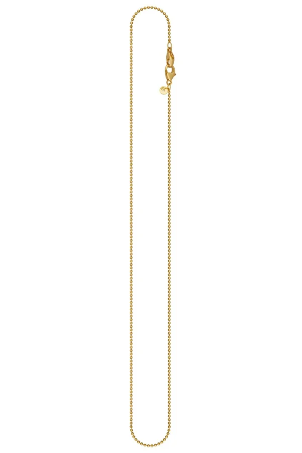 Brillenkette 925 Silber vergoldet 70cm