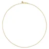 Collier 925 Silber vergoldet Paloma-Kette