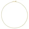Collier 925 Silber vergoldet S-Panzerkette