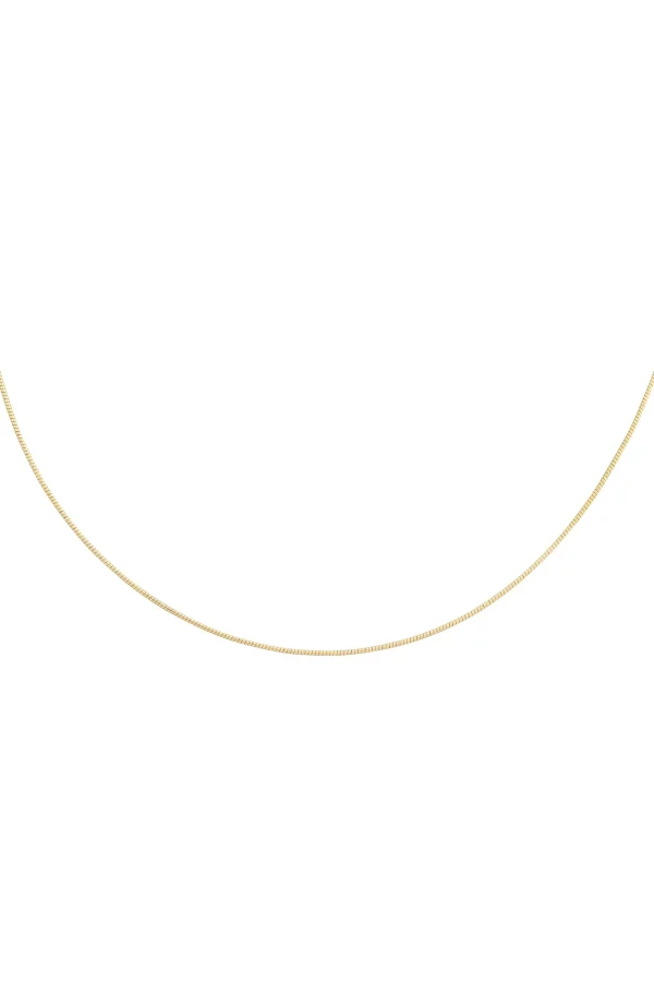 Collier 925 Silber vergoldet Omega-Reif