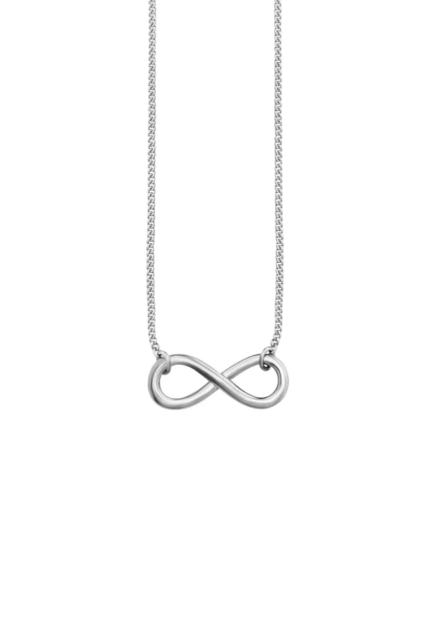 Collier 925/- Sterling Silber rhodiniert Infinity