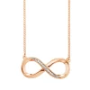 Collier 925/- Sterling Silber rotvergoldet Topas