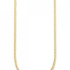 Collier 925/- Sterling Silber vergoldet Anker