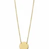 Collier 925/-Sterling Silber vergoldet Plättchen Boho