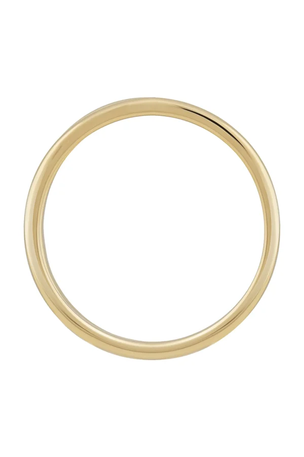 Ring 925 Sterling Silber gelb vergoldet Basic Stacking