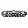 Ring 925/- Sterling Silber oxidiert Maske Amerika