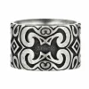 Ring 925/- Sterling Silber oxidiert matt Amerika