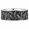 Ring 925/- Sterling Silber oxidiert-poliert