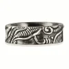 Ring 925/- Sterling Silber oxidiert Japan