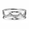 Ring 925/- Sterling Silber rhodiniert Topas