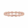 Ring 925/- Sterling Silber rosévergoldet mattiert Stacking