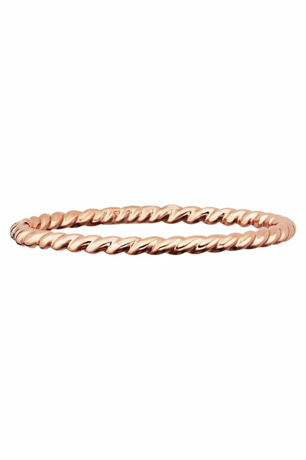Ring 925/- Sterling Silber rotvergoldet poliert