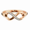 Ring 925/- Sterling Silber rotvergoldet Topas