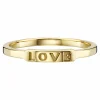 Ring 925/- Sterling Sillber vergoldet LOVE
