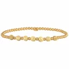 Stretch-Armband 925/- Sterling Silber vergoldet DREAM